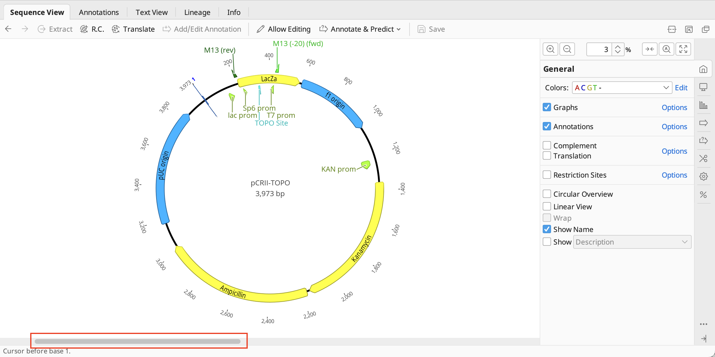 Geneious Prime_ドキュメントビューア