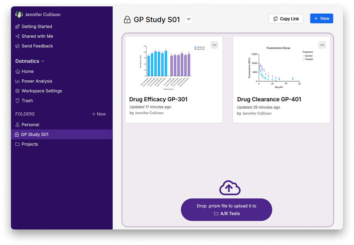 ブラウザからの Prism Cloud へのファイルアップロード